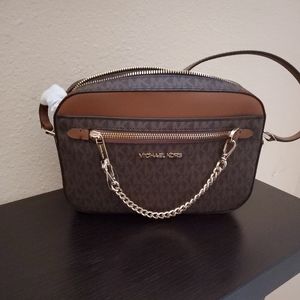 Michael kors Jet Set Medium Chain Crossbody Bag
